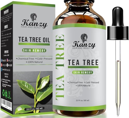 36% DESCUENTO Kanzy Aceite Arbol del Te 60ml Tea Tree Oil Perfecto Tratamiento para Cara, Cuerpo, Piel y Cabello Aceite Esencial Arbol te