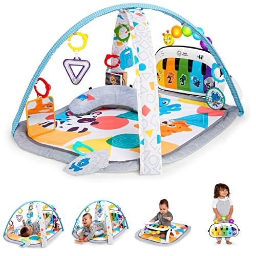 41% DESCUENTO Baby Einstein, Gimansio de Actividades Musical para bebés 4en1 Kickin’ Tunes con Piano, 70+ Sonidos, 25+ min de música y Luces, Arco de Juego, 7 Juguetes extraíbles, 4 Idiomas, Desde recién Nacido