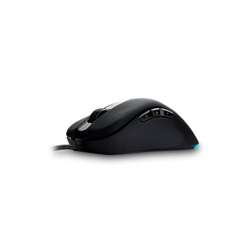 OFERTÓN SUPREMO 84% DESCUENTO Newskill Atreo Ratón Gaming Profesional, Con Cable, Iluminación RGB Personalizable, Sensor Óptico, 6200 DPI Ajustables, 5 Botones Programables, Botón Sniper, 30G, PC/Mac, Negro