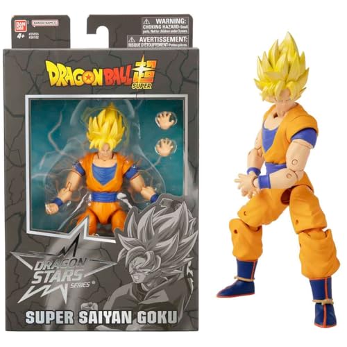53% DESCUENTO BANDAI   Dragon Ball Super   Figura de acción Deluxe (Goku Super Saiyan), 17 Centimeters
