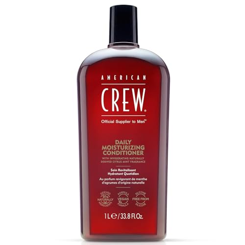 51% DESCUENTO American Crew – Daily Moisturizing Conditioner, Acondicionador Hidratante para Hombres, Cuidado Capilar Para Uso Diario, Restaura, Fortalece y Protege el Cabello, Fragancia a Menta Cítrica