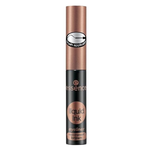 Eyeliner Essence Liquid Ink Resistente al agua Nº 02 brown 3 ml