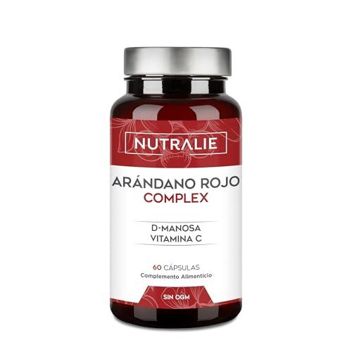 Arándano Rojo Americano   Vitamina C, D Manosa e Hibisco Jengibre   Arándano Rojo   Cranberry Complex   60 Cápsulas Nutralie