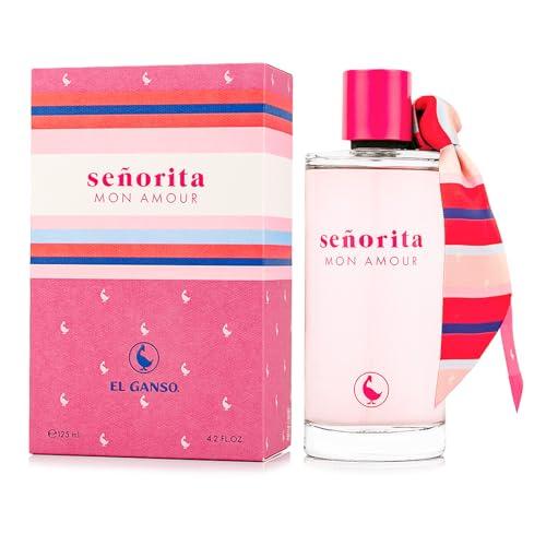 51% DESCUENTO El Ganso Señorita Mon Amour, Eau de Toilette para Mujer, Fragancia Floral Afrutada, 125 ml con Vaporizador