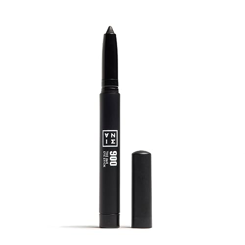 36% DESCUENTO 3INA MAKEUP   The 24H Eye Stick 900   Negro   Sombra de Ojos en Barra Cremosa de Alta Pigmentación   Sombra de Ojos Waterproof 24h   Sombras de Ojos Multiusos   Vegan   Cruelty Free