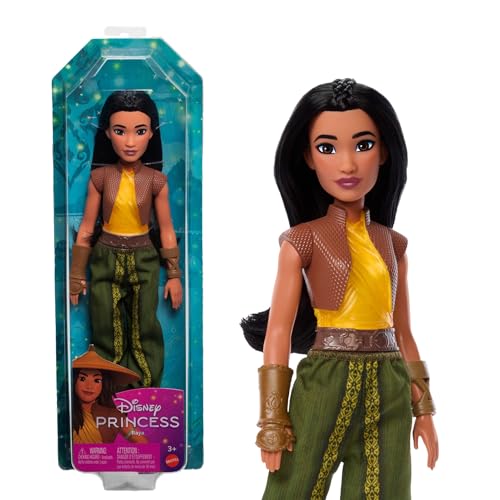 46% DESCUENTO Mattel Disney Princess Raya Muñeca princesa película Raya y el último dragón, juguete +3 años (HLX22)
