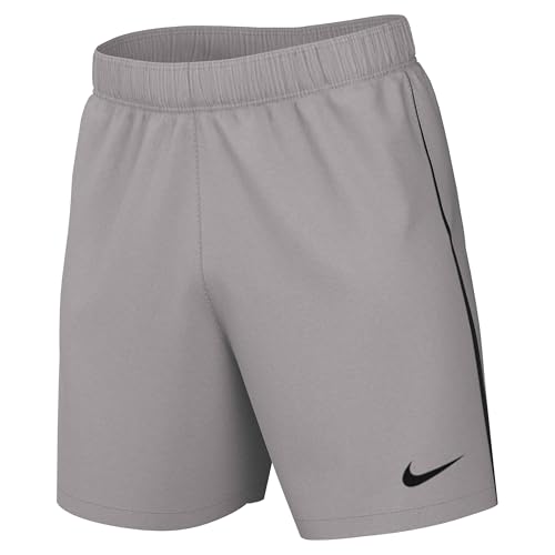 32% DESCUENTO Nike Knit Soccer Shorts M Nk DF Lge Knit III Short K, Pewter Grey/Black/Black, DR0960 052, S