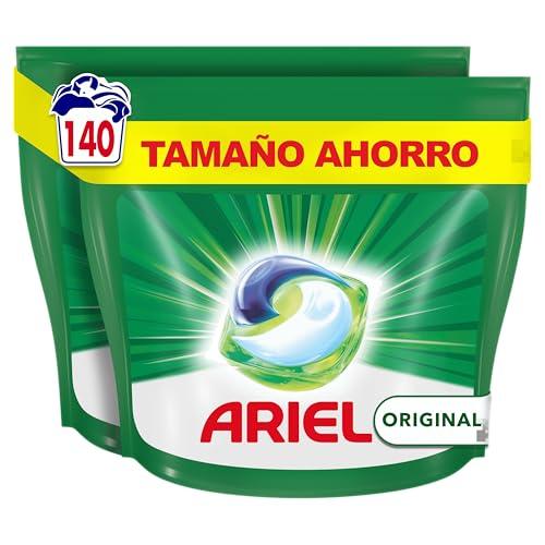 41% DESCUENTO Ariel Todo En 1 PODS, Detergente Líquido Para Lavadora 140 Cápsulas Original Lavados, 5 Acciones, El embalaje puede variar