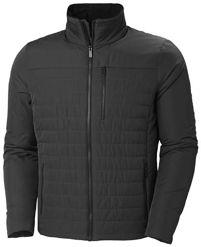 50% DESCUENTO Helly Hansen Hombres Chaqueta aislante Crew 2.0, Negro, M