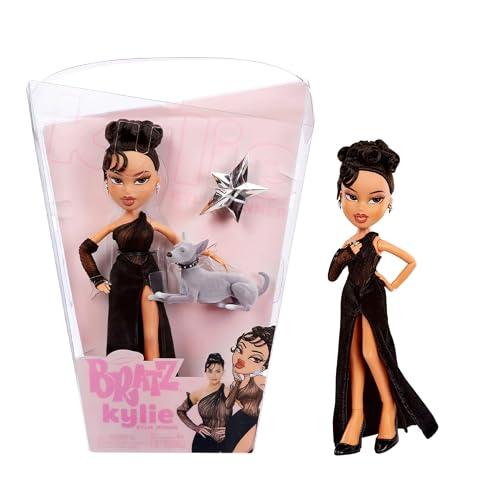 Bratz x Kylie Jenner   Muñeca de moda de noche   Muñeca coleccionable con vestido de noche, perro mascota y póster   Para niños y coleccionistas mayores de 6 años
