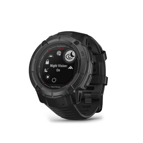 22% DESCUENTO Garmin Instinct 2X Solar Tactical, Reloj Inteligente con GPS Resistente al Agua, Carga Solar, Funciones Tacticas y Deportivas, Pulsioximetría, Notificaciones del Smartphone, Negro