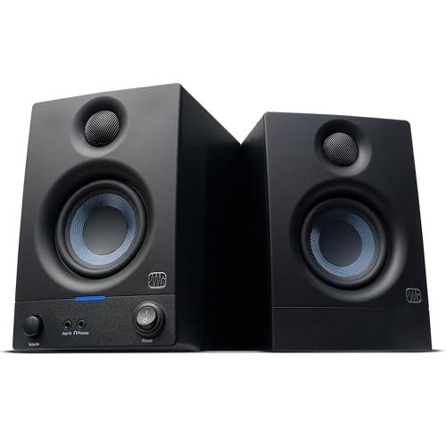35% DESCUENTO PreSonus Eris 3.5 Gen 2, Altavoces Activos de Escritorio 3.5″ para Multimedia, Juegos, Producción Musical de Calidad Estudio, Potencia 50 W