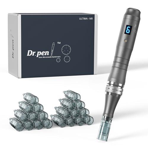 35% DESCUENTO Dr. Pen Ultima M8 Microneedling Pen: Dr. Pen Máquina Profesional Inalámbrica de Microneedle con 20 Cartuchos