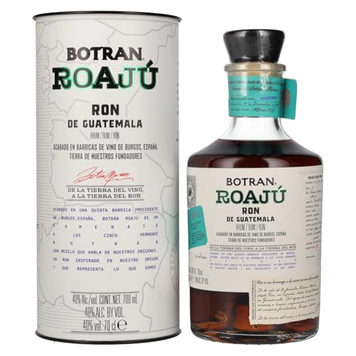 BUENA OFERTA 29% DESCUENTO Botran ROAJÚ Ron de Guatemala Rum 40% Vol. 0,7l in Giftbox
