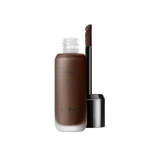 42% DESCUENTO KIKO Milano Full Coverage 2 in 1 Foundation & Concealer, Base De Maquillaje Y Corrector 2 En 1, Alta Cobertura, N250 Neutral 250