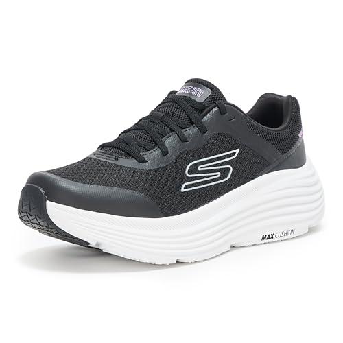 37% DESCUENTO Skechers MAX Cushioning Endeavour Canova   Zapatillas Deportivas para Mujer, Negro sintético Ribete Blanco, 41 EU