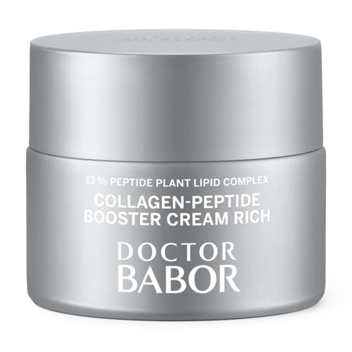 37% DESCUENTO DOCTOR BABOR Collagen Peptide Booster Cream Rich | Rico cuidado antiedad para pieles exigentes | La crema hidratante intensiva tiene un efecto revitalizante y reafirmante|Vegano|50ml
