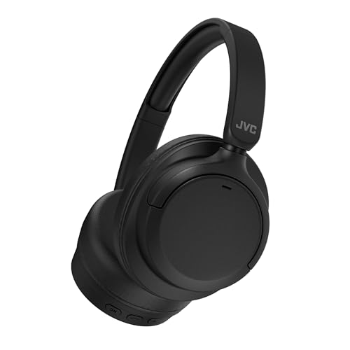 55% DESCUENTO JVC Auriculares Inalámbricos Bluetooth | 50 Horas de Batería | Bluetooth 5.3 | Auriculares Cancelación de Ruido con Micrófono Integrado | 3 Modos de Sonido | Conexión Multipunto (Negro)   HA Z76N