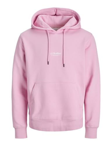 40% DESCUENTO Jack & Jones JJESOHO   Sudadera con Capucha para Hombre, Prism Rosa., XXL