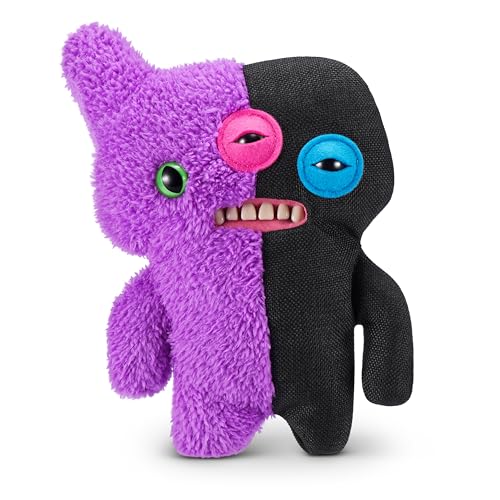 30% DESCUENTO Fuggler Misfit Monsters de 23 cm Serie 1 de ZURU (Reekalien   Morado y Negro), Juguete de Peluche Funny Ugly Monster