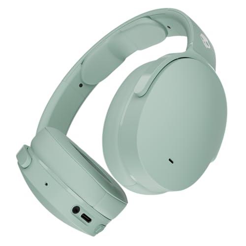 33% DESCUENTO Skullcandy Hesh ANC Cascos Inalámbricos Bluetooth Over Ear, Cancelación Activa de Ruido, 22 Horas de Autonomía, Diseño Ligero Plegable   Verde Claro