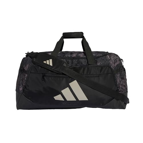 24% DESCUENTO adidas Unisex   Adulto Training Defender Graphic Duffle Bag Medium, Black/Wonder Alumina, One Size