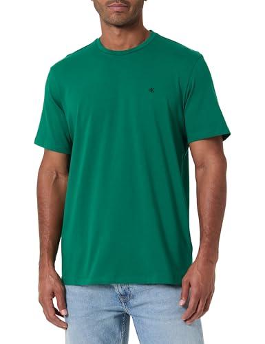 53% DESCUENTO Calvin Klein Camiseta SS Classic Monogram tee LV04RD254G para Hombre, Color Verde (Verde Deco), Talla L, Verde (Verde Decorativo), L