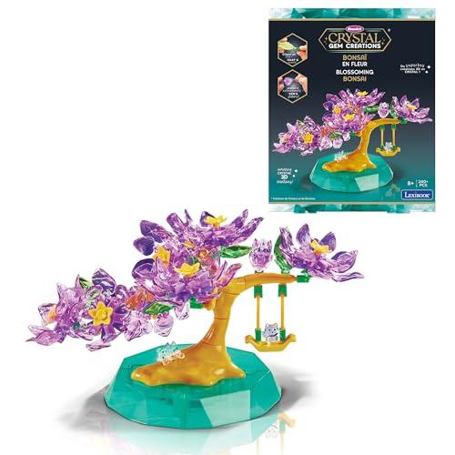 31% DESCUENTO LEXIBOOK, Bonsái de Cristal Gem Florido, Violeta Rosa Verde, CRSS58