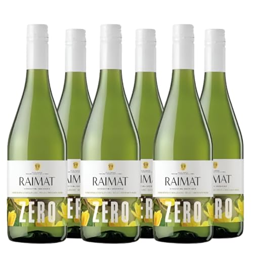 43% DESCUENTO Raimat Zero Blanco   Vino blanco sin alcohol, pack 6 botellas, 75cl