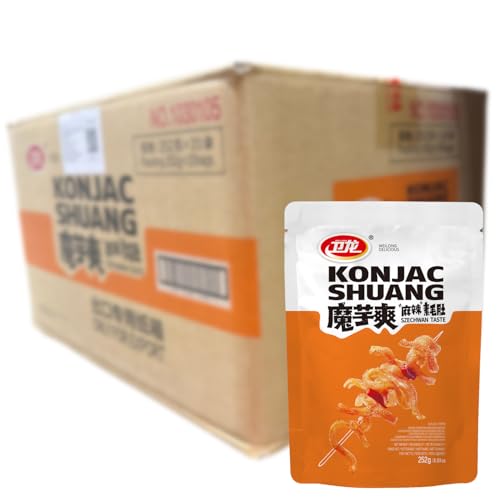 WEILONG   Konjac Shuang sabor Szechuan   Multipack (20 X 252 G)