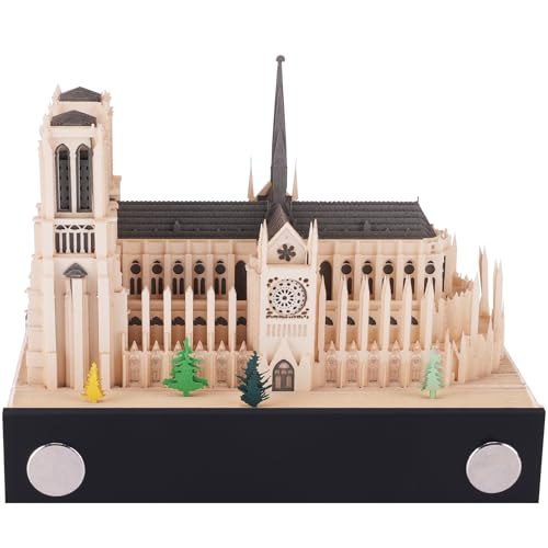 77% DESCUENTO Calendario semanal 3D 2026   Notre Dame de Paris | Calendario de manualidades con modelo arquitectónico 3D en papel | Decoración de escritorio & figura decorativa exclusiva