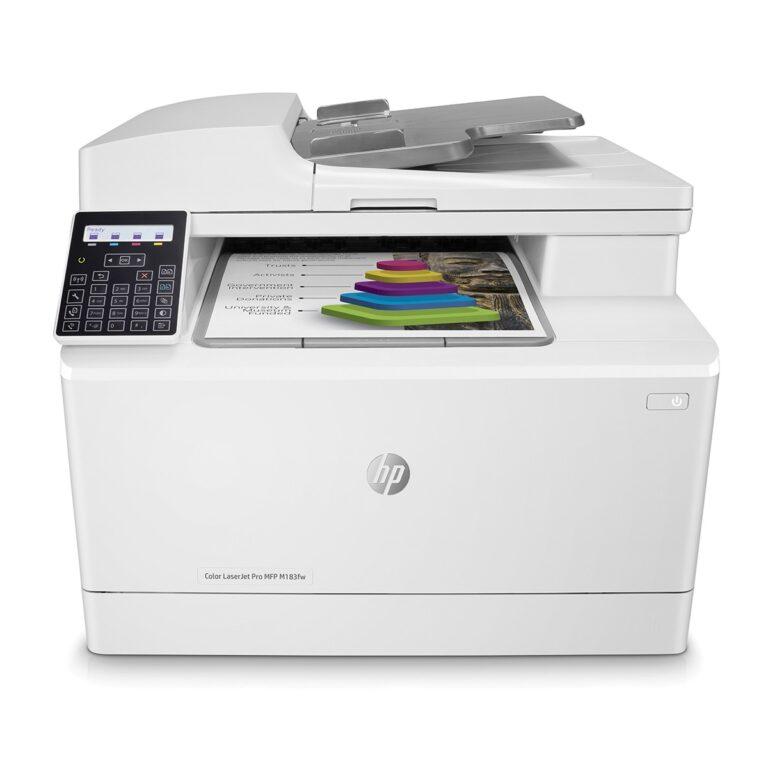 Impresora láser multifunción color HP Color LaserJet Pro M183fw, Wi-Fi, copia, escanea, envía fax (Reacondicionado Grado D) · HP · El Corte Inglés