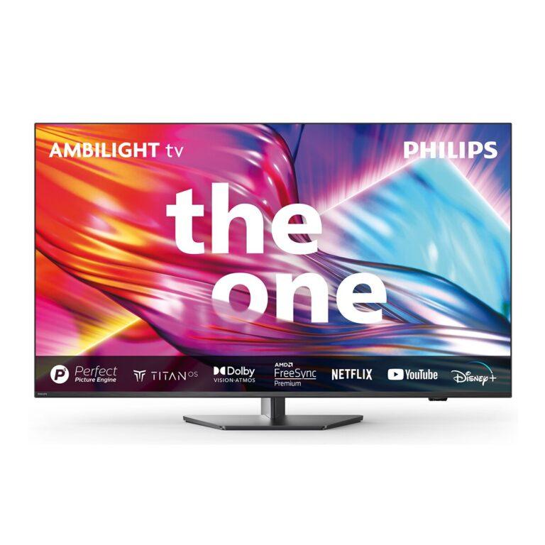 TV LED 164cm (65″) Philips Ambilight The One 65PUS8919 UHD 4K, Dolby Vision y Dolby Atmos, Titan OS, Smart TV (Reacondicionado Grado D) · Philips · El Corte Inglés