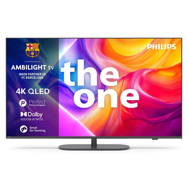 TV QLED 139 cm (55″) Philips Ambilight 55PUS9010/12 UHD 4K, Dolby Vision y Dolby Atmos, Titan OS, Smart TV (Reacondicionado Grado C) · Philips · El Corte Inglés
