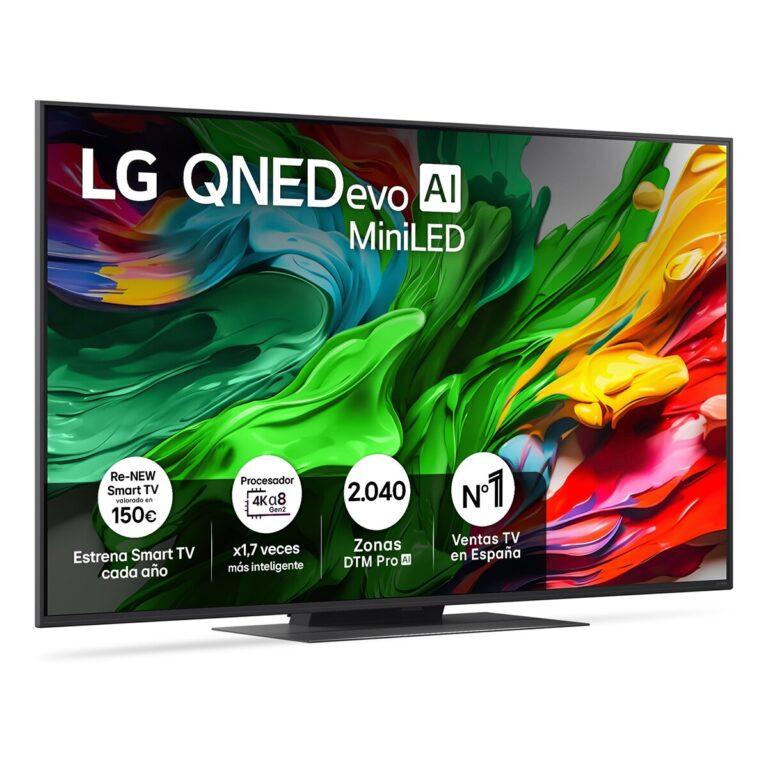 TV QNED evo MiniLED AI 139cm (55″) LG 55QNED86A6A, 4K Smart TV (Reacondicionado Grado D) · LG · El Corte Inglés