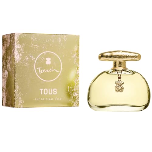 Tous TOUCH The Original Gold, Eau de Toilette para Mujer, Fragancia Floral Afrutada, 100 ml con Vaporizador, 04731061