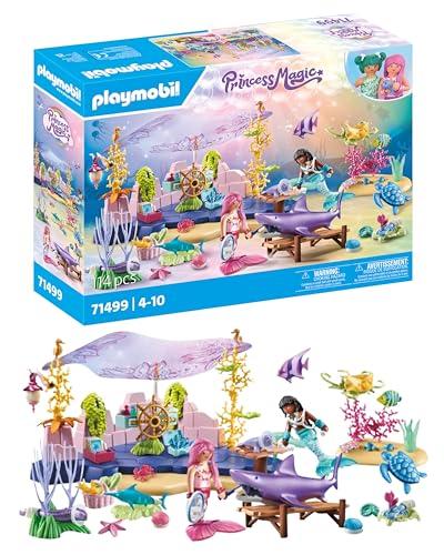 47% DESCUENTO PLAYMOBIL Princess Magic 71499 Sirena Cuidado de Animales, Cuidado tierno para Animales Marinos, Juegos de rol imaginativos, Juguetes para niños a Partir de 4 años