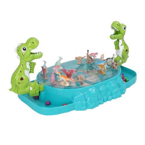 Juego de lucha interactivo de dinosaurio, 2 jugadores coordinación ojo mano dinosaurio juego de tiro de lucha para niños