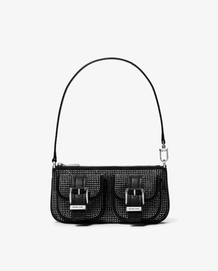 Bolso de hombro pochette Zoe pequeño de ante con adornos Michael Michael Kors · El Corte Inglés