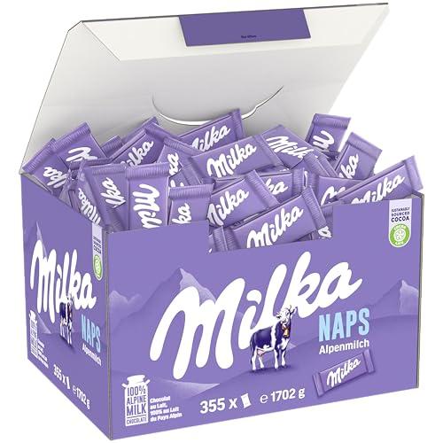 Milka Naps Mini Chocolatinas Individuales de Chocolate con Leche de… — 21,50 € -50%