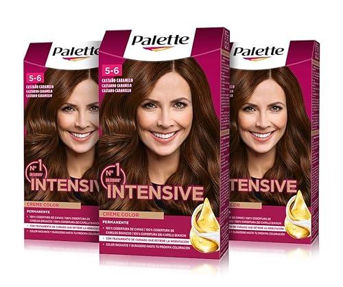 PALETTE Intensive Creme Color 5 6 Castaño Caramelo, tinte de pelo… — 10,66 €