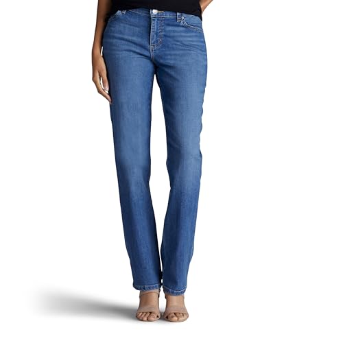 Lee Women’s Petite Relaxed Fit Straight Leg Jean, Meridian Blue, 16… — 25,66 €