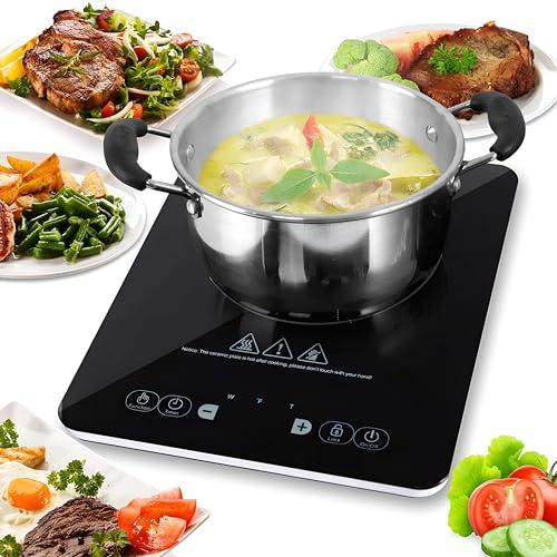 NutriChef placa de induccion, Vitroceramica, 2000V — 22,98 €