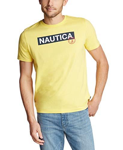 Nautica Men’s Short Sleeve 100% Cotton Classic Logo Series Graphic tee — 8,85 €