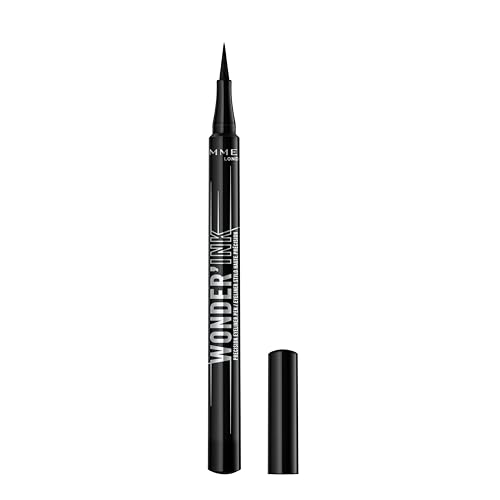 Rimmel London Wonder’Ink Liner Eyeliner Liquido, Negro 001, 1 ml… — 4,18 € -57%