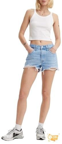 Levi’s Mujer 501 Original Shorts Pantalones Cortos, Ojai Luxor Heat… — 26,78 € -58%