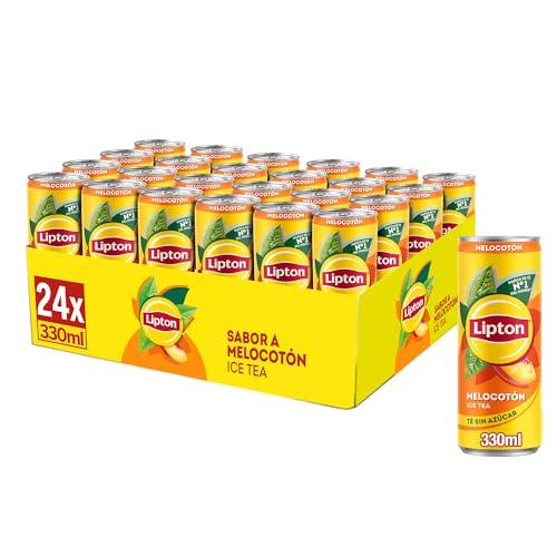 Lipton Té helado con sabor a melocotón, cero azúcar y bajo en… — 11,40 € -52%