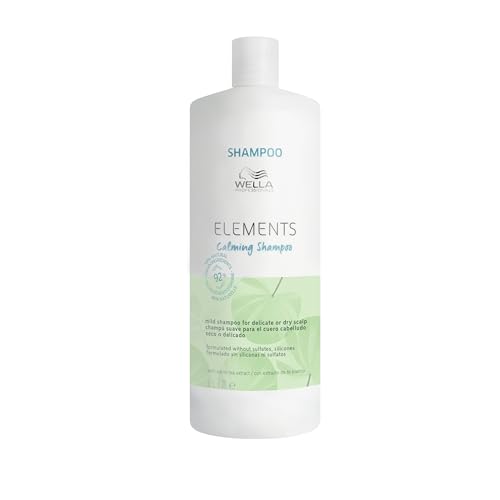 26% DESCUENTO Wella Professionals ELEMENTS Champú Calmante   Cuero cabelludo seco y delicado   Sin Siliconas ni Sulfatos 1L