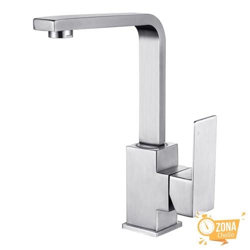 iVIGA Grifo de cocina de alta presión, acero inoxidable, giratorio… — 35,27 € -49%