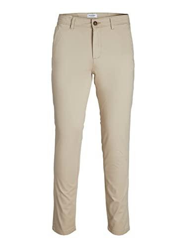 42% DESCUENTO JACK & JONES Jpstmarco Jjbowie Noos Pantalones chinos, Oxford Tan, 33W / 34L Hombre
